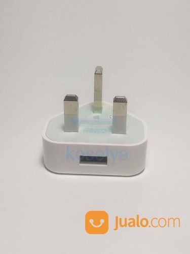 Charger IPhone Kaki 3 / USB Power Adapter Ipbone 5W - Original