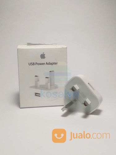 Charger IPhone Kaki 3 / USB Power Adapter Ipbone 5W - Original