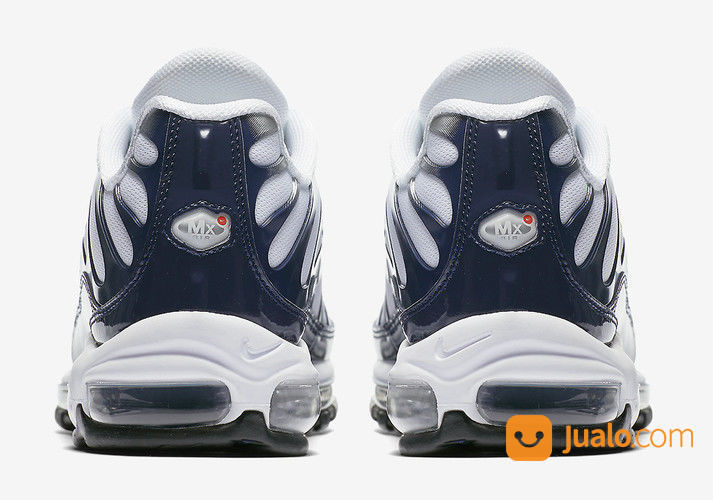 nike air max 97 plus white navy