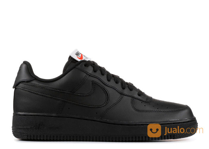 air force 1 low swoosh pack black