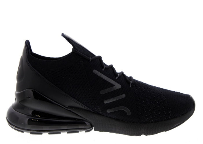 air max 270 flyknit triple black