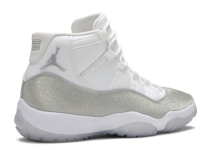 air jordan 11 retro silver