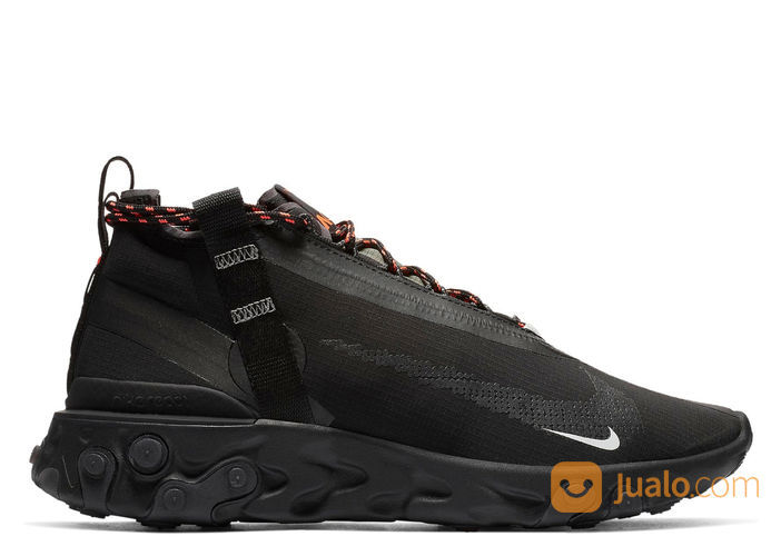 nike react runner mid wr ispa black