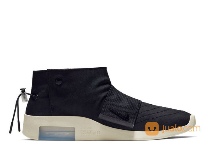 fear of god moccasin black