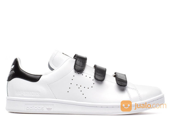 adidas stan smith raf simons white black