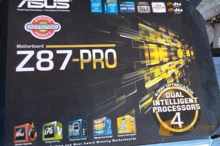 Motherboard ASUS Z87-PRO minus 8-9 pin bengkok