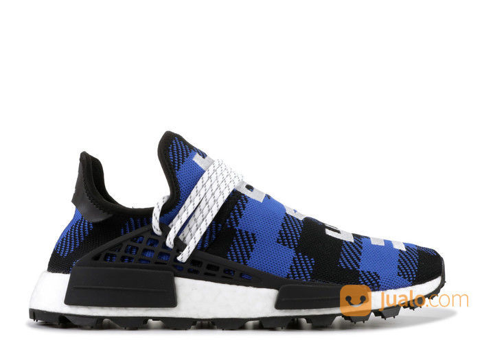 adidas NMD Hu Pharrell x BBC Blue Plaid 