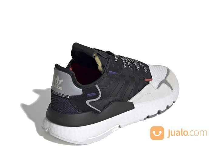 adidas nite jogger 3m core black crystal white