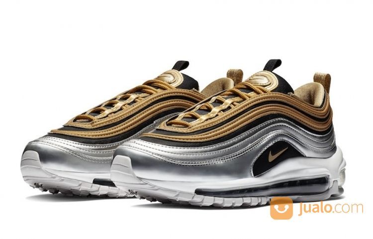 nike air max 97 metallic gold black