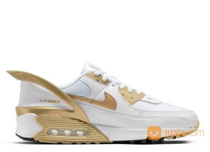 Nike Air Max 90 Flyease White Gold - US 