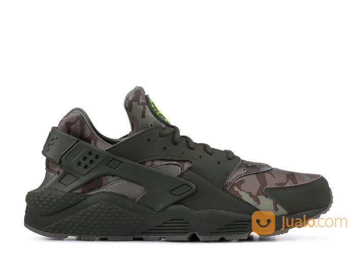 Air Huarache Run Camo Green - US size 8 