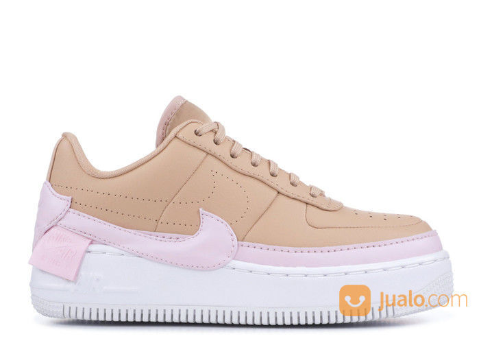 nike air force 1 beige and pink