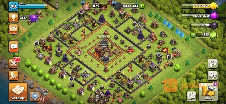 Clash Of Clans Akun Coc Th 10 Dan Th 11 Max Jakarta Pusat Jualo