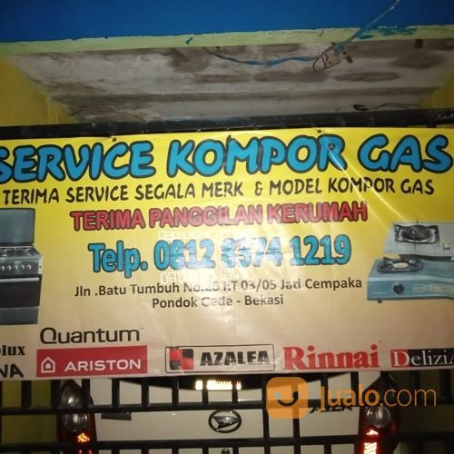 Service kompor gas terdekat dari lokasi saya