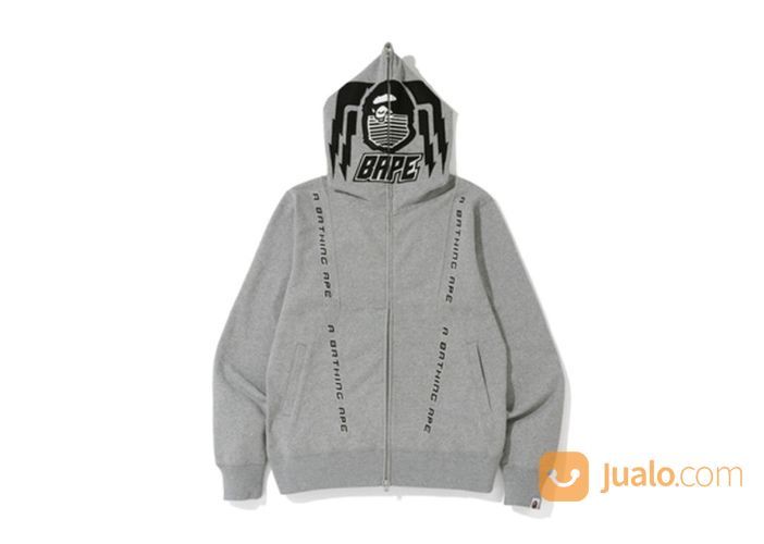 bathing ape zip hoodie