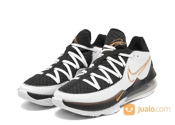 Nike LeBron 17 Low White Metallic Gold 