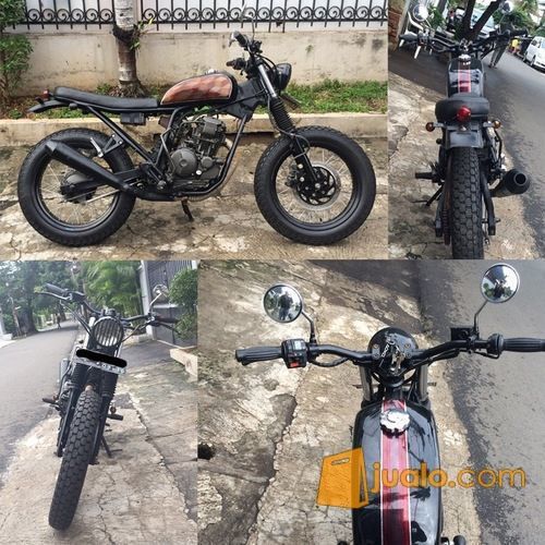 Yamaha Scorpio Modif Street Tracker Jakarta Selatan Jualo