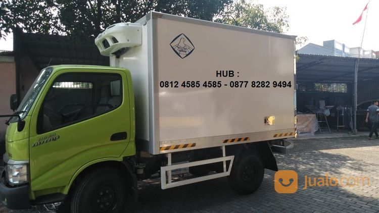 Truk Colt Diesel Hino Dutro Truk Box Pendingin Thermo King Truk Box Freezer