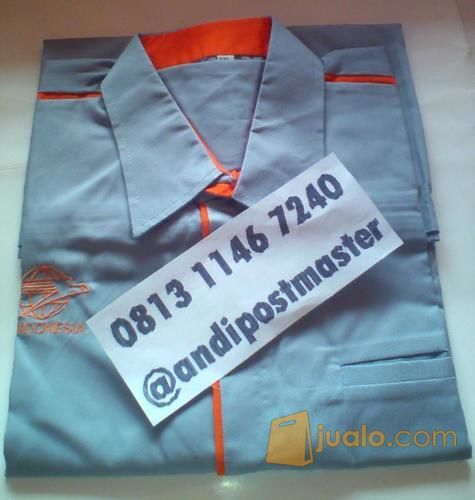  BAJU  KEMEJA SERAGAM RESMI KANTOR  POS  UKURAN S XXL 