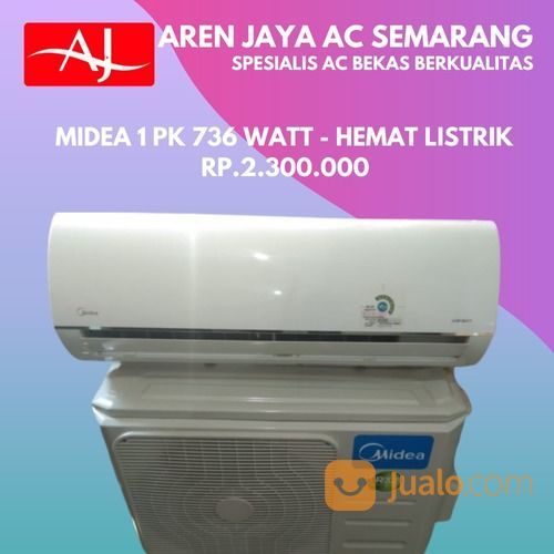 Termurah Ac Midea 1 Pk Low Watt R32 Model Baru Bergaransi Semarang Jualo