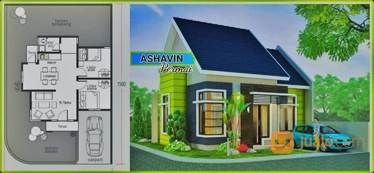 Perumahan 200 Jutaan Bagus Desain Cantik Di Arjowinangun Ashavin Permai