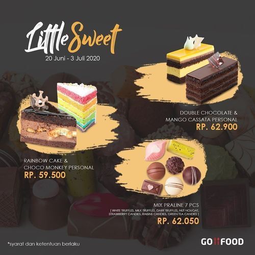 Dapur Cokelat Little Sweet Promo Jakarta Selatan Jualo