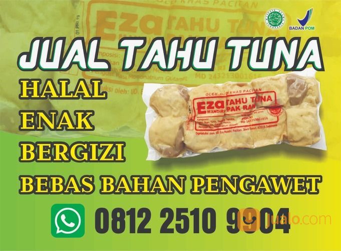 Promo Tahu Tuna Olahan Ikan Tuna Merk Pak Ran Eza Mandiri Pacitan Di