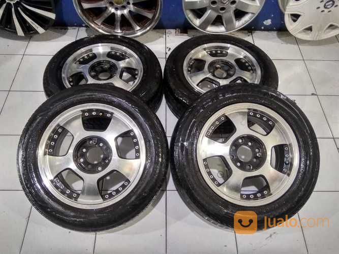 Velg DH R15 Pcd 4X100-4X114,3 Plus Ban 195 65 GT Radial