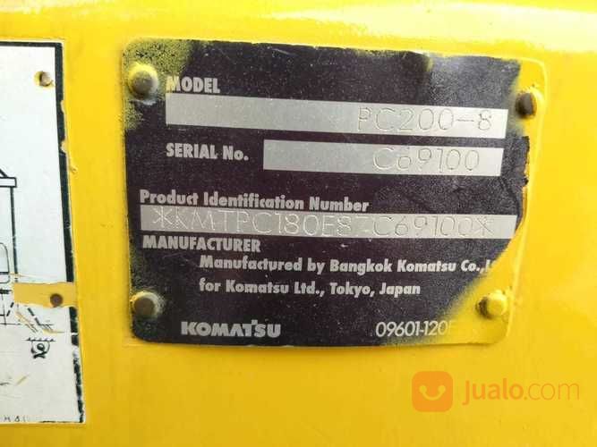 Alat Berat Excavator Type PC200-8