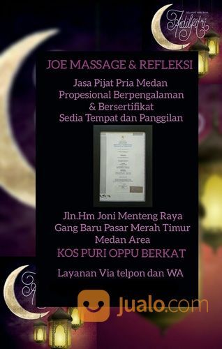 Jasa Pijat Pria Medan Dan Sekitarnya