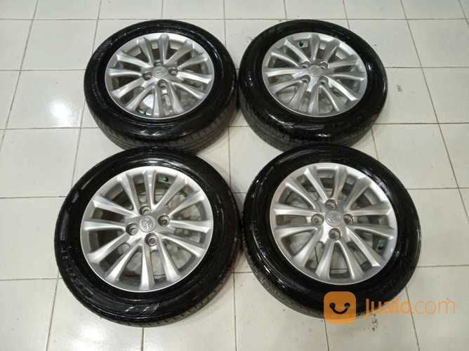 Velg Murah Standar Etios Volco Ring 15 Lobang 4X100 Plus Ban