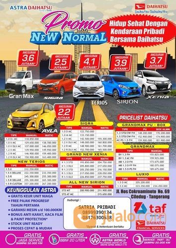 Astra Daihatsu Ciledug PROMO NEW DAIHATSU