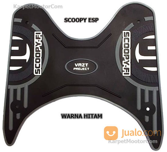 Karpet Motor Honda Scoopy ESP 2020 Bahan Karet Berkualitas Elastis Anti Licin Motif Trendy