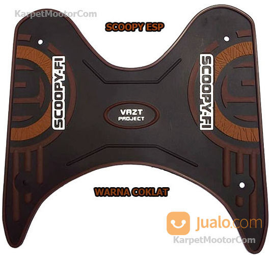 Karpet Motor Honda Scoopy ESP 2020 Bahan Karet Berkualitas Elastis Anti Licin Motif Trendy