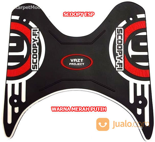 Karpet Motor Honda Scoopy ESP 2020 Bahan Karet Berkualitas Elastis Anti Licin Motif Trendy