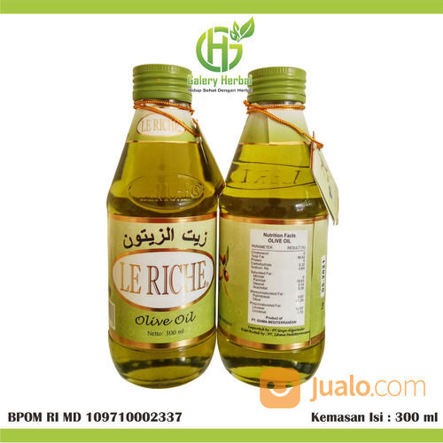 Minyak Zaitun Le Riche Olive Oil 300ml Asli Semarang Jualo