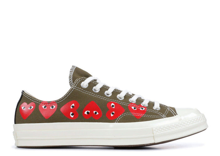 cdg multiple hearts