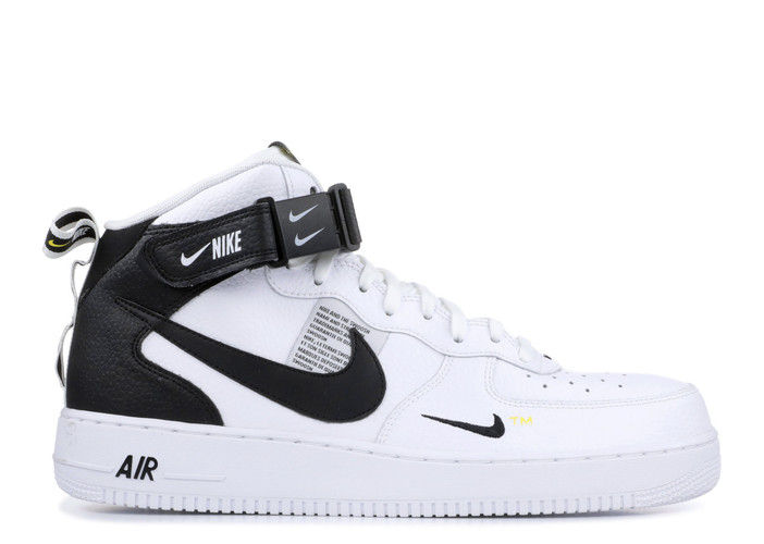 mid top white air force 1