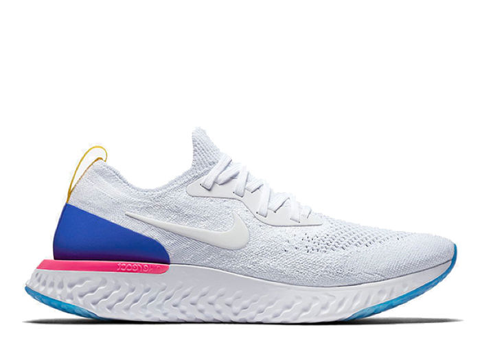 blue epic react flyknit