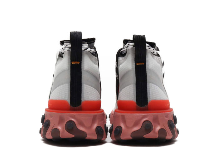 nike react runner mid wr ispa white light crimson