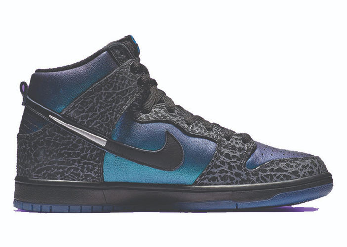 Nike SB Dunk High Black Sheep Hornet 