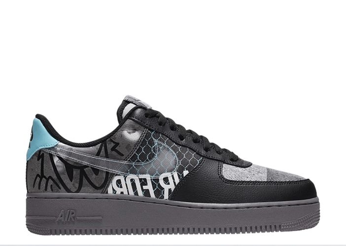 air force 1 low off noir pure platinum