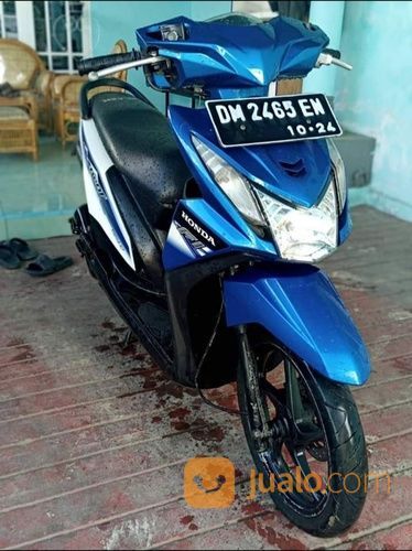 Tahun 2014 Honda Beat Warna Biru