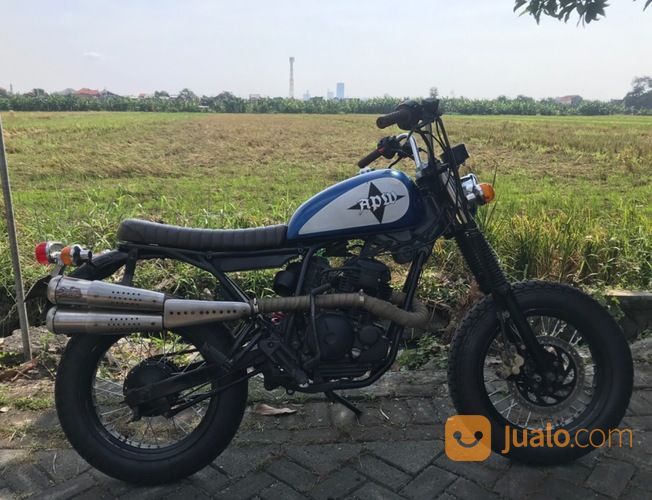 Yamaha Scorpio Custom Scrambler