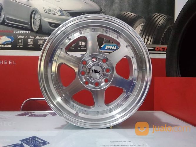 Velg Racing Termurah Ring15 Buat Mobil City, Jazz, Sirion