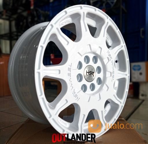 Toko Velg Mobil Semarang Velg Tipe WRX Ring 16 Lebar 7 Warna Putih Mobil Yaris Jazz Swift Datsun Go