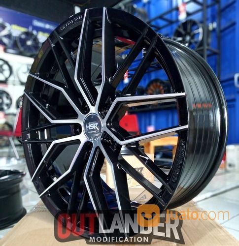 Velg Racing HSR Forged Ring 18 Lebar 8 Tipe FG Botain Buat Mobil Baut 5x114,3