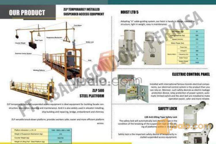 Sewa dan Jual Gondola  Jakarta Jualo