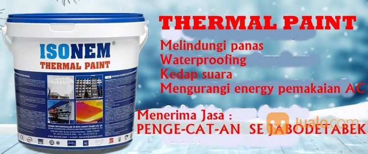  Cat  Anti  Panas  Thermal Paint Isonem Bekasi Jualo