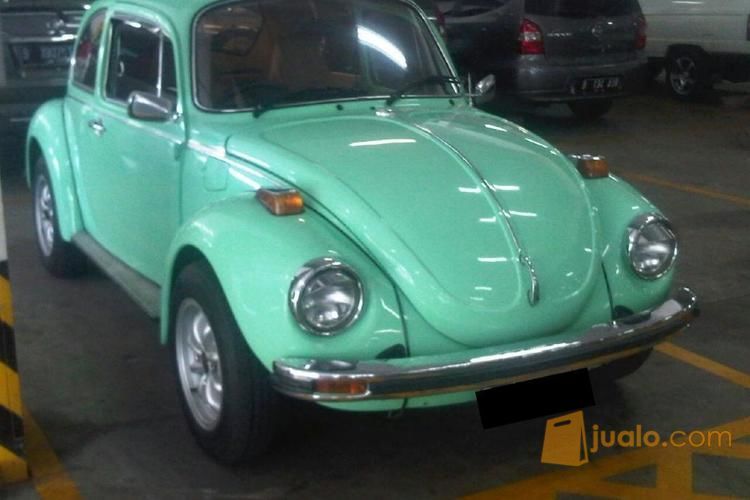 VW kodok Tipe  1303S 1974 Warna  hijau Cat  rapi Jakarta 